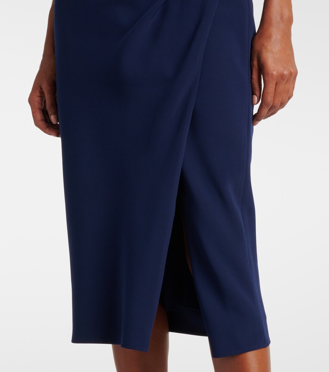 Abito midi con ruches | Carolina Herrera