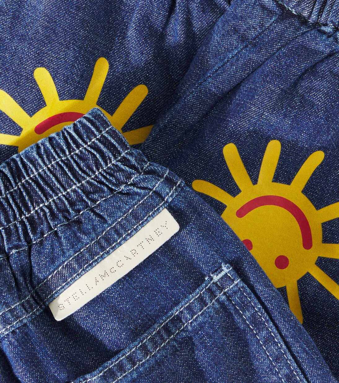 Baby printed straight jeans | Stella McCartney Kids