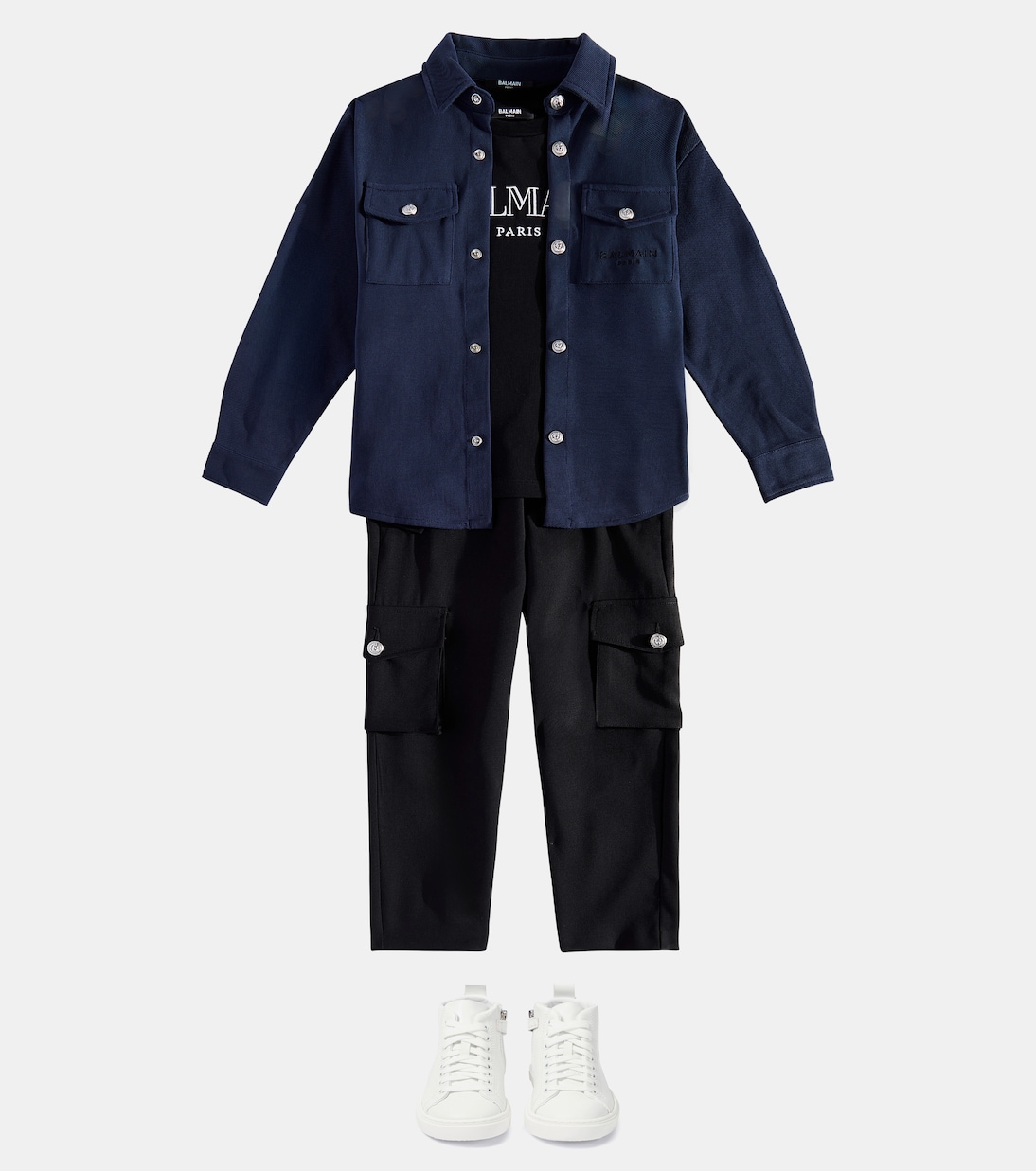 Camicia in cotone | Balmain Kids