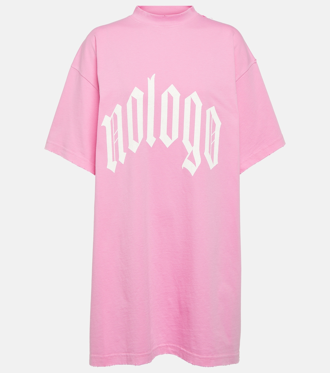 Camiseta en jersey de algodón estampada | Balenciaga