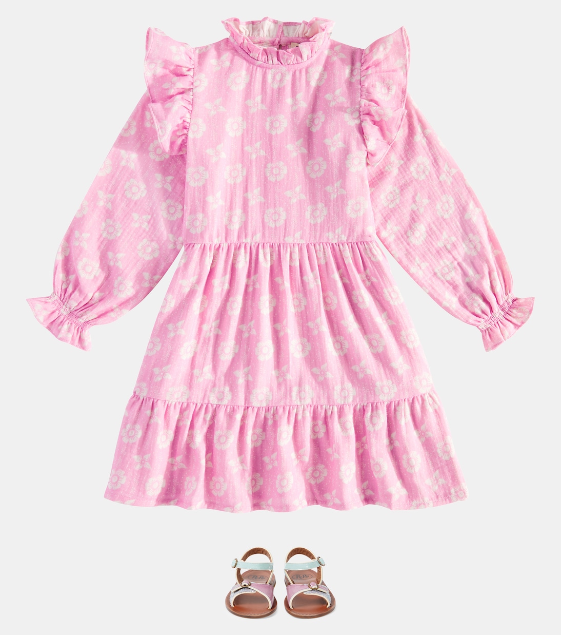 Robe Siberia en coton à fleurs | The New Society