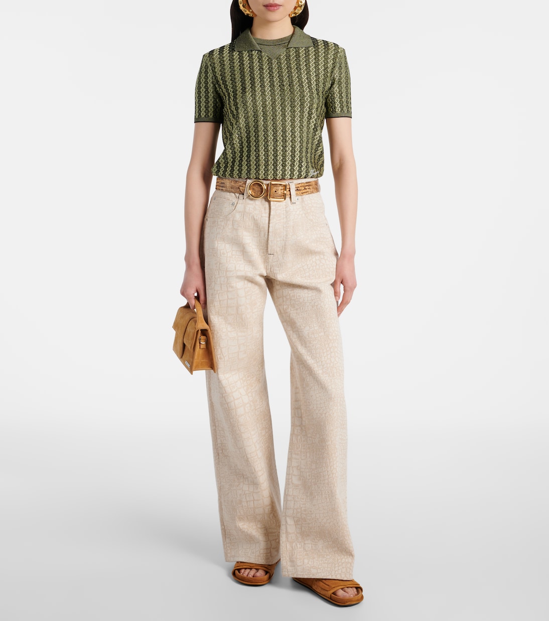 Pantoletten Mocassin aus Veloursleder | Jacquemus