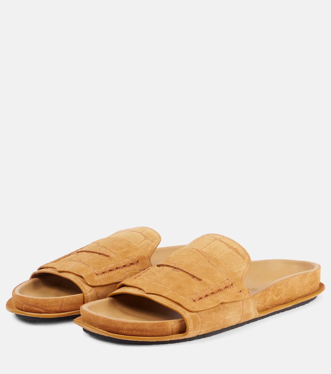 Pantoletten Mocassin aus Veloursleder | Jacquemus