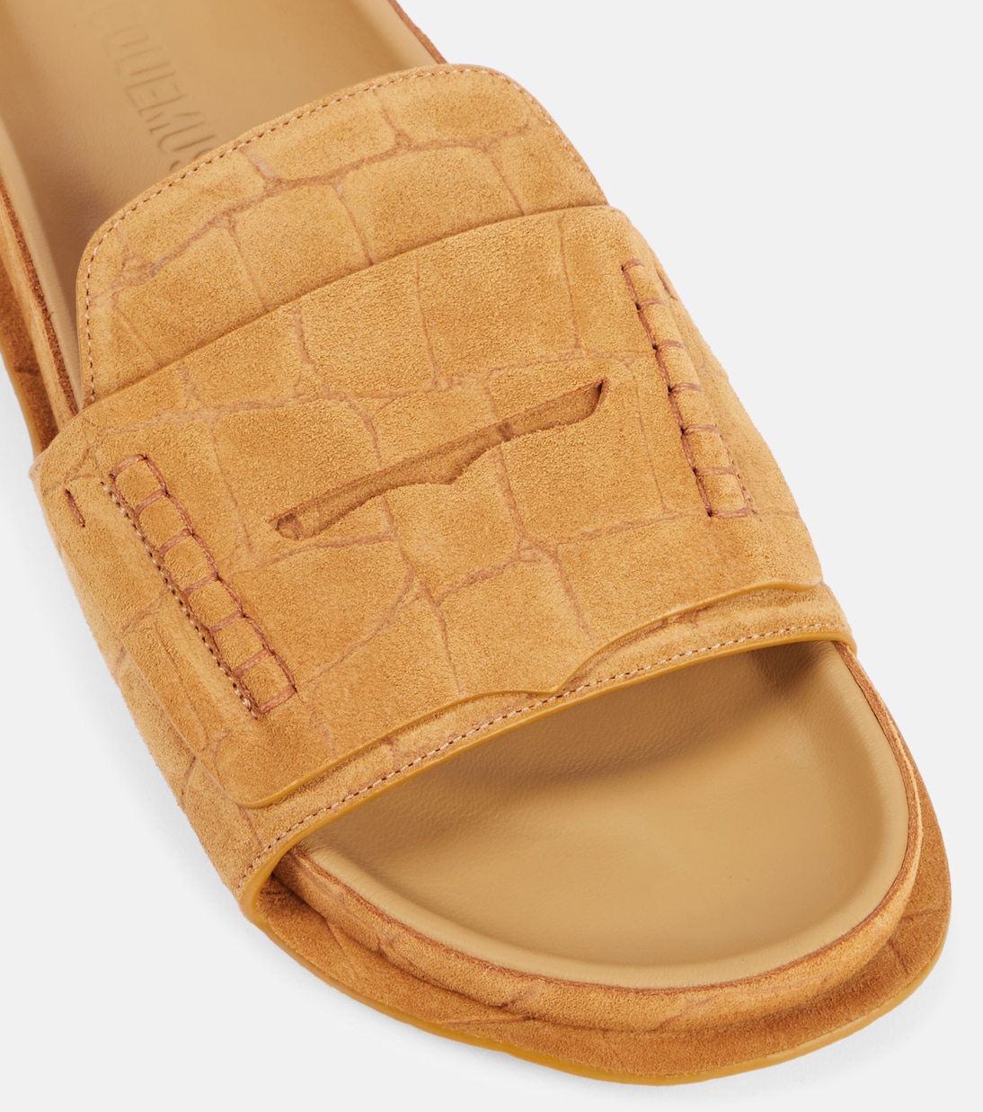 Pantoletten Mocassin aus Veloursleder | Jacquemus