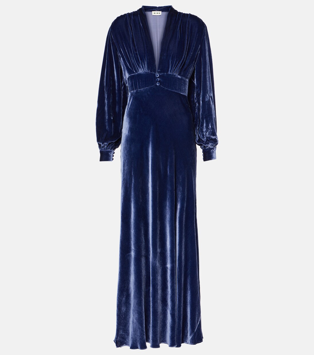 Emery velvet maxi dress | Rixo