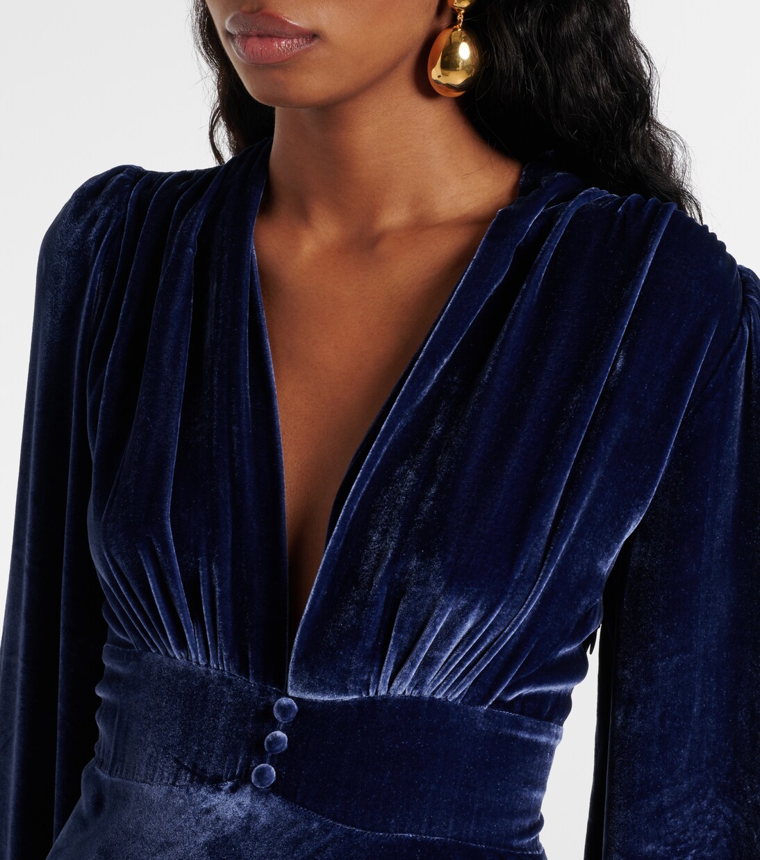 Emery velvet maxi dress | Rixo