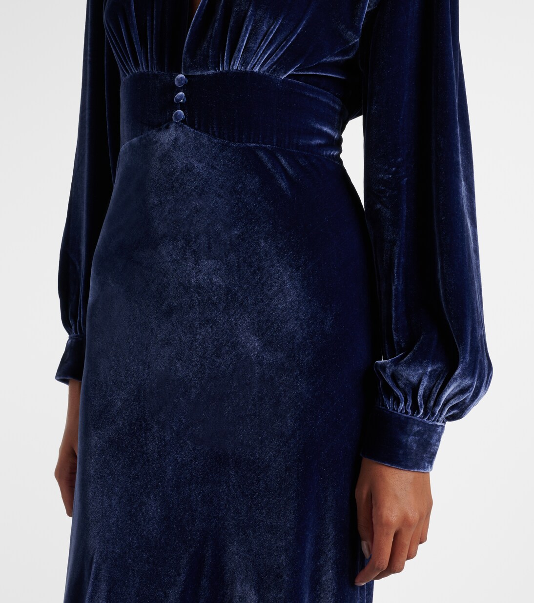 Emery velvet maxi dress | Rixo