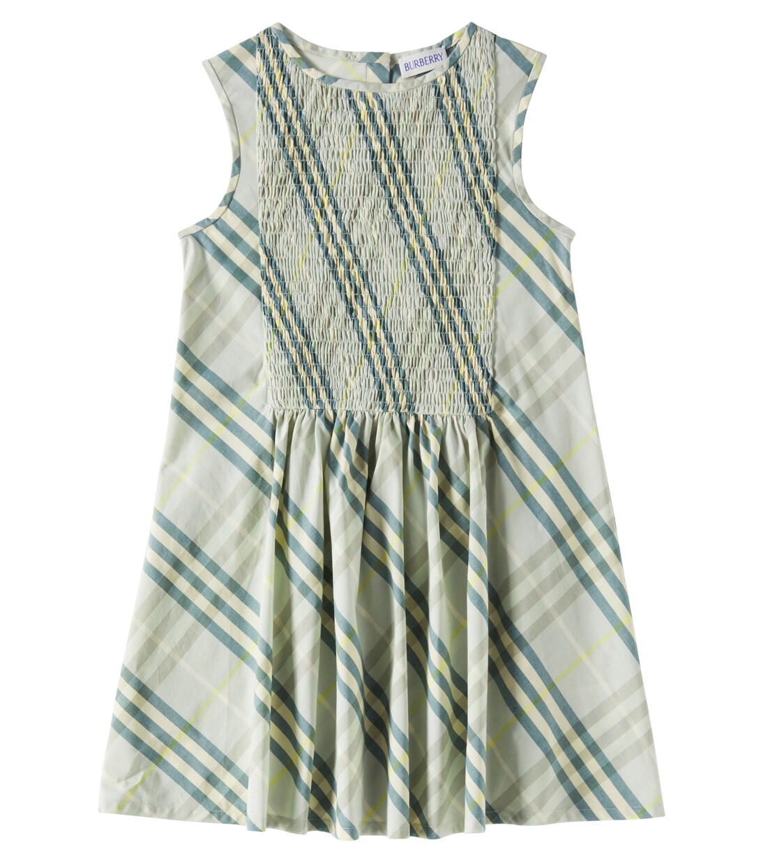Robe Burberry Check en coton | Burberry Kids