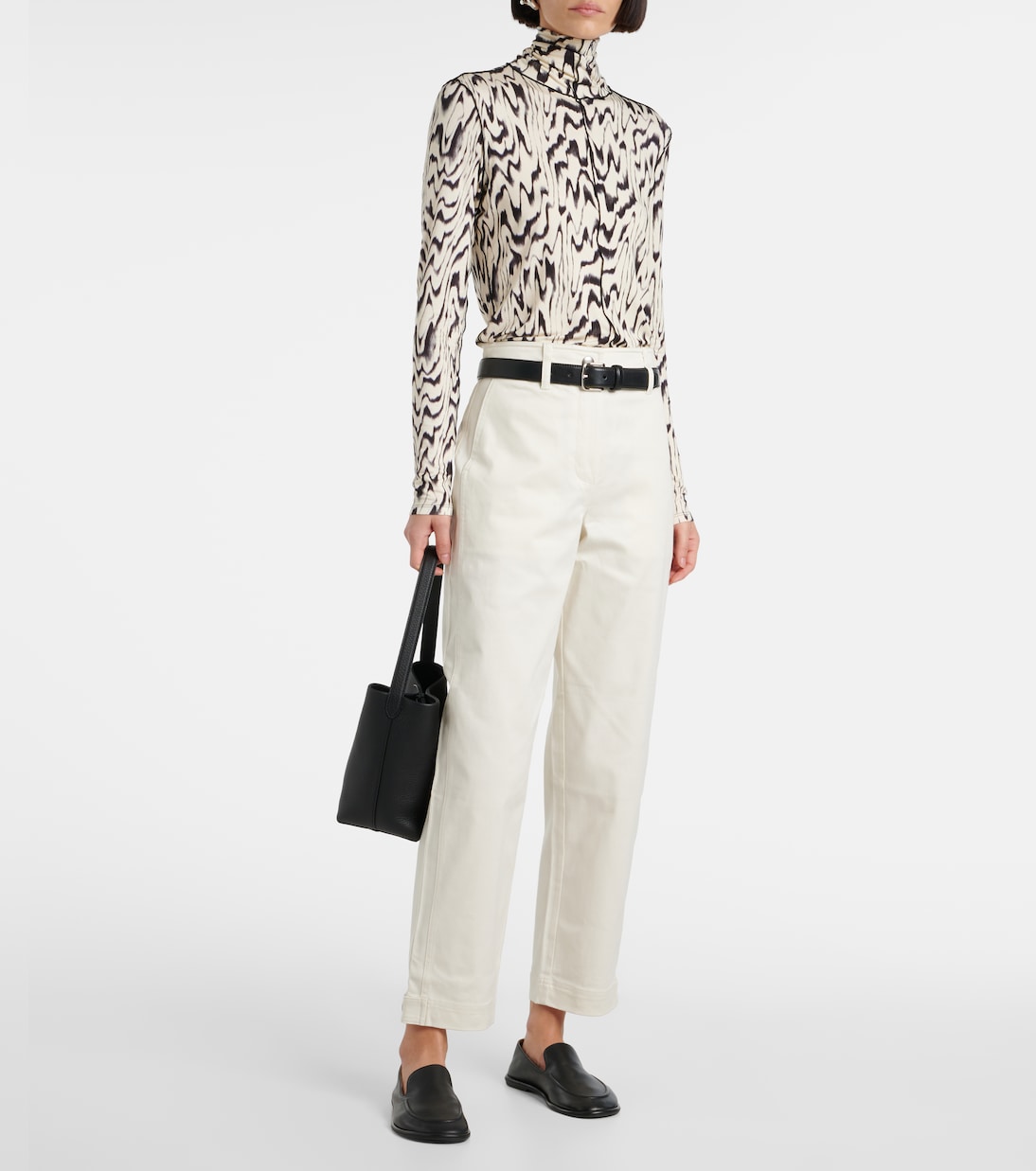 White Label Hose Cait aus einem Baumwollgemisch | Proenza Schouler