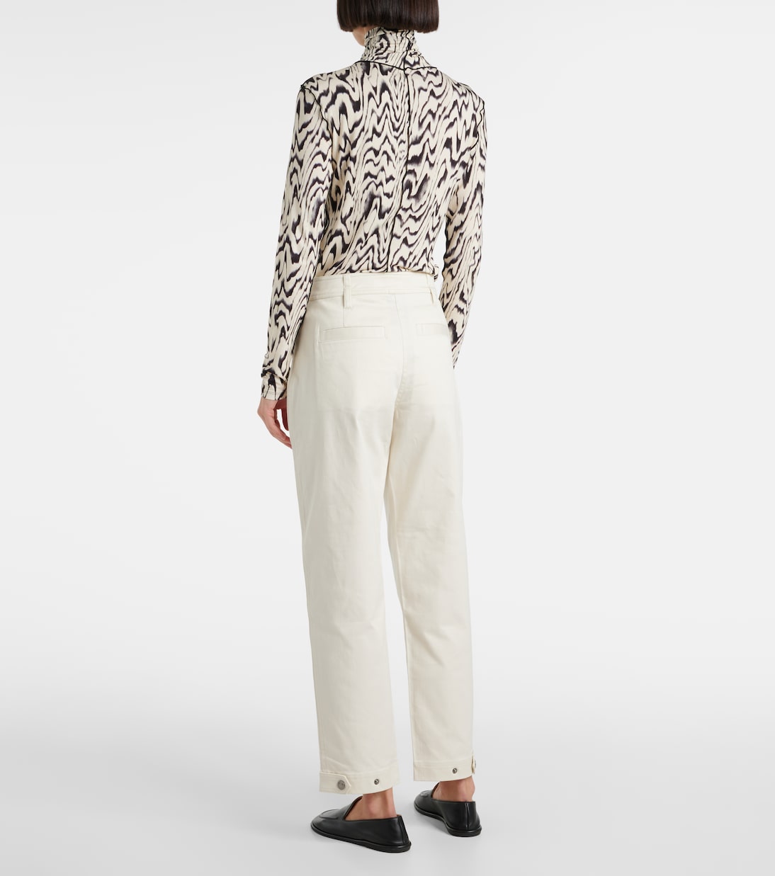 White Label Hose Cait aus einem Baumwollgemisch | Proenza Schouler