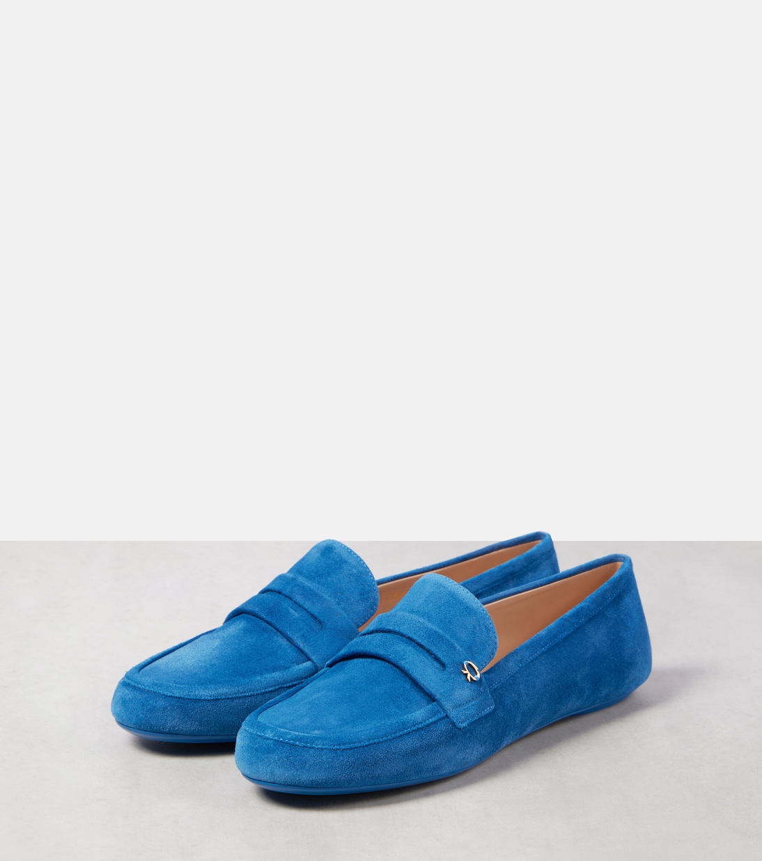 Loafers aus Veloursleder | Gianvito Rossi
