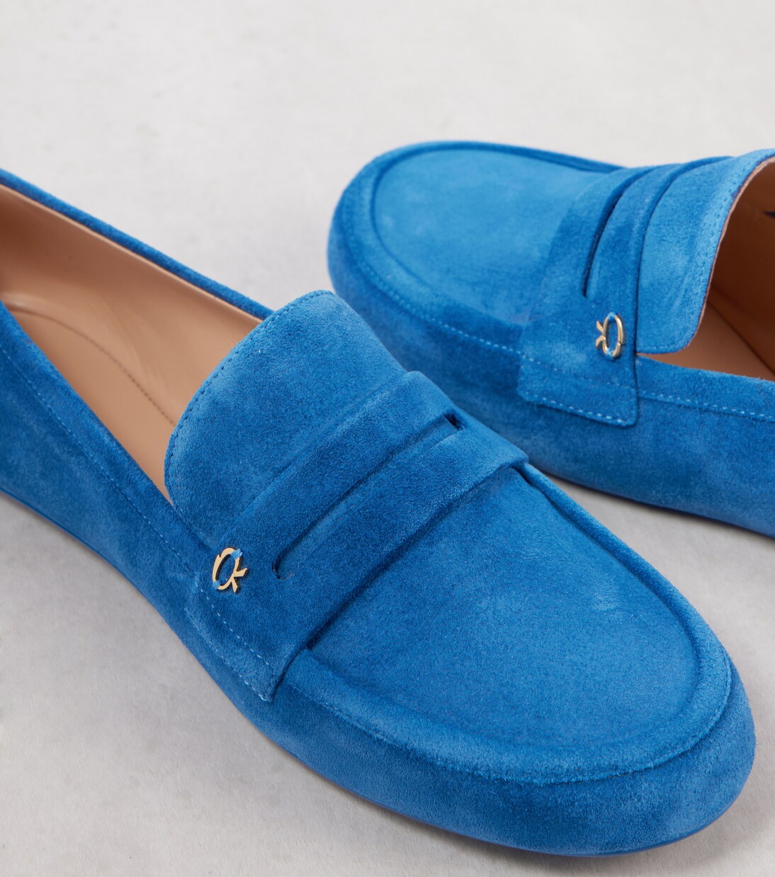 Loafers aus Veloursleder | Gianvito Rossi