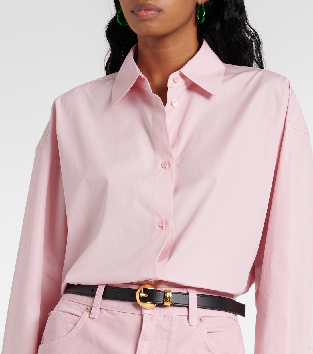 Pebble leather belt | Loewe