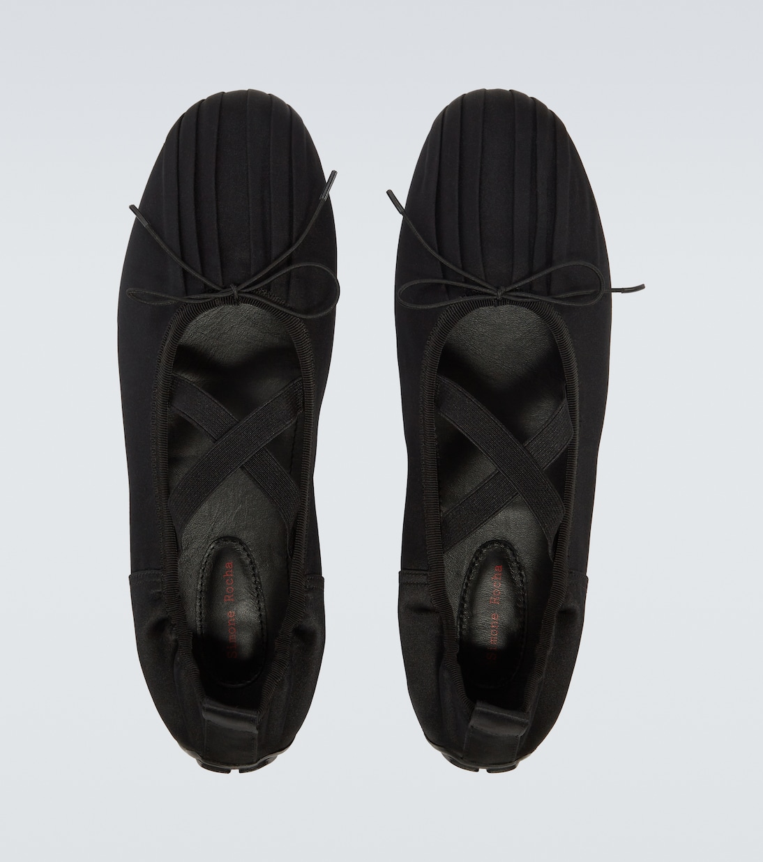 Grip satin ballet flats | Simone Rocha