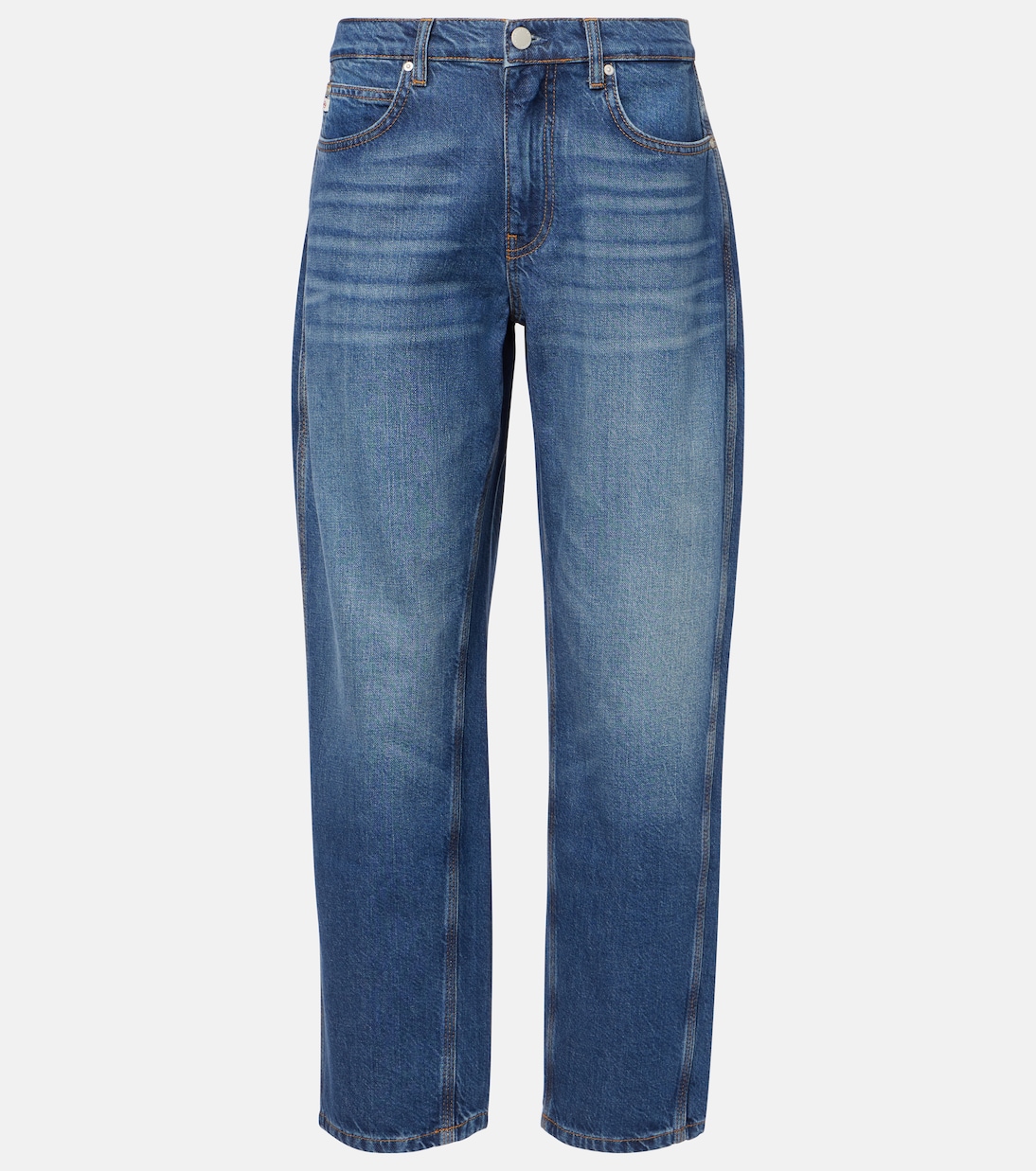 High-Rise Cropped Wide-Leg Jeans Le Mans | AG Jeans