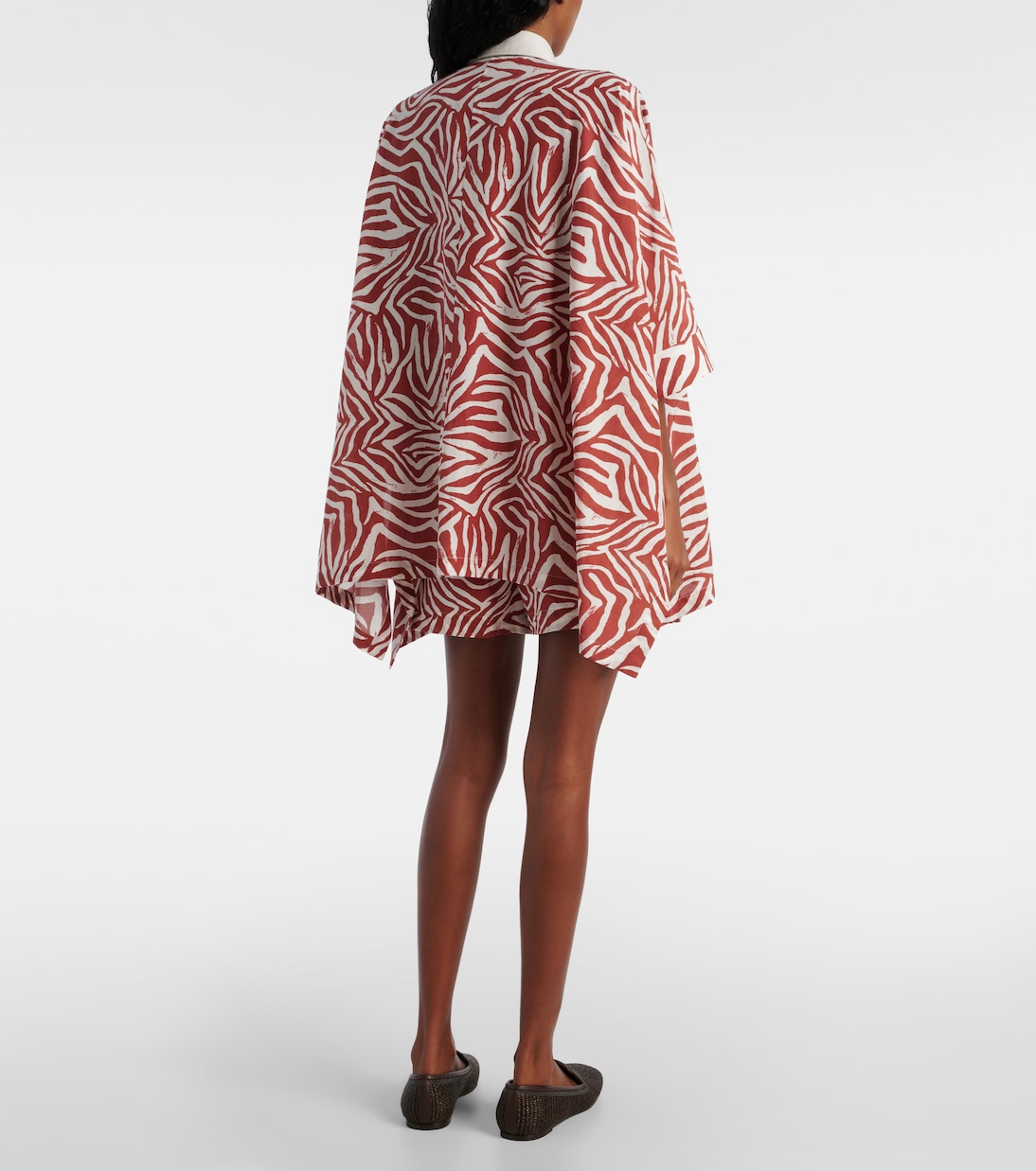 Cotton and silk shorts | Brunello Cucinelli