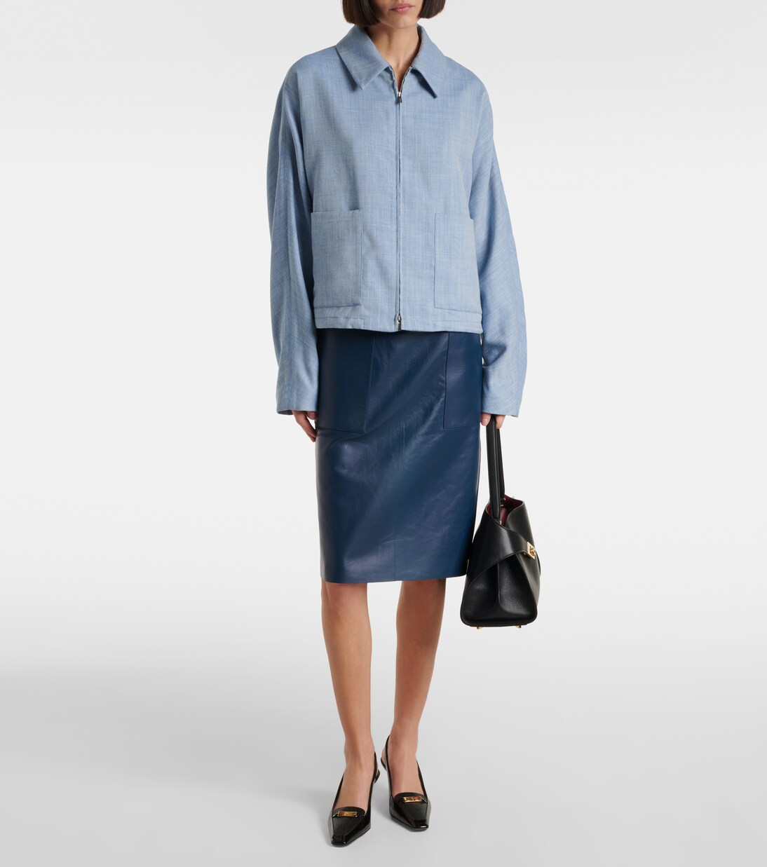 Hug Soft 미디엄 레더 숄더 백 | Ferragamo