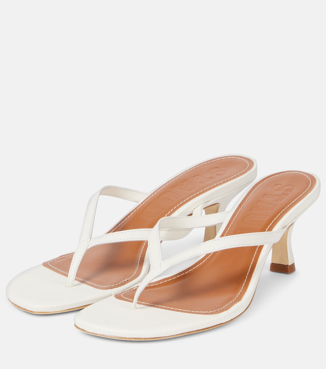 Freja leather thong sandals | Staud