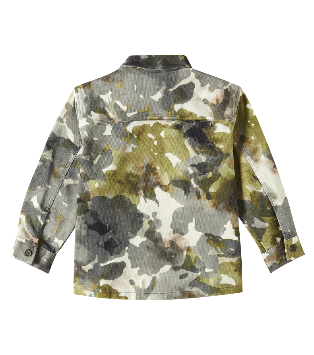 Camouflage cotton-blend twill jacket | Il Gufo