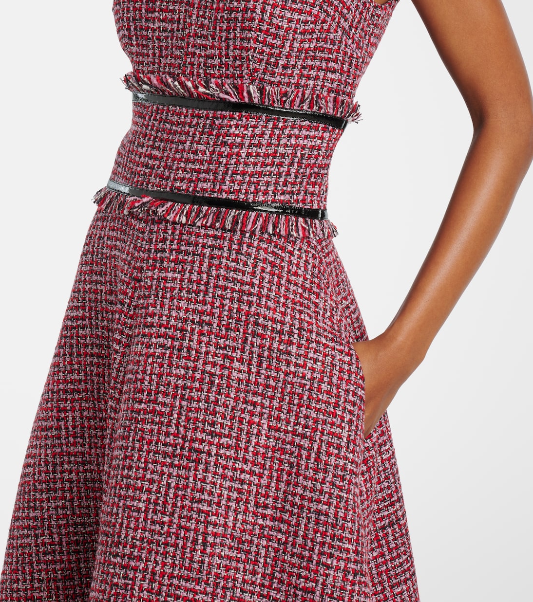 Abito midi Dorothy in tweed | Safiyaa