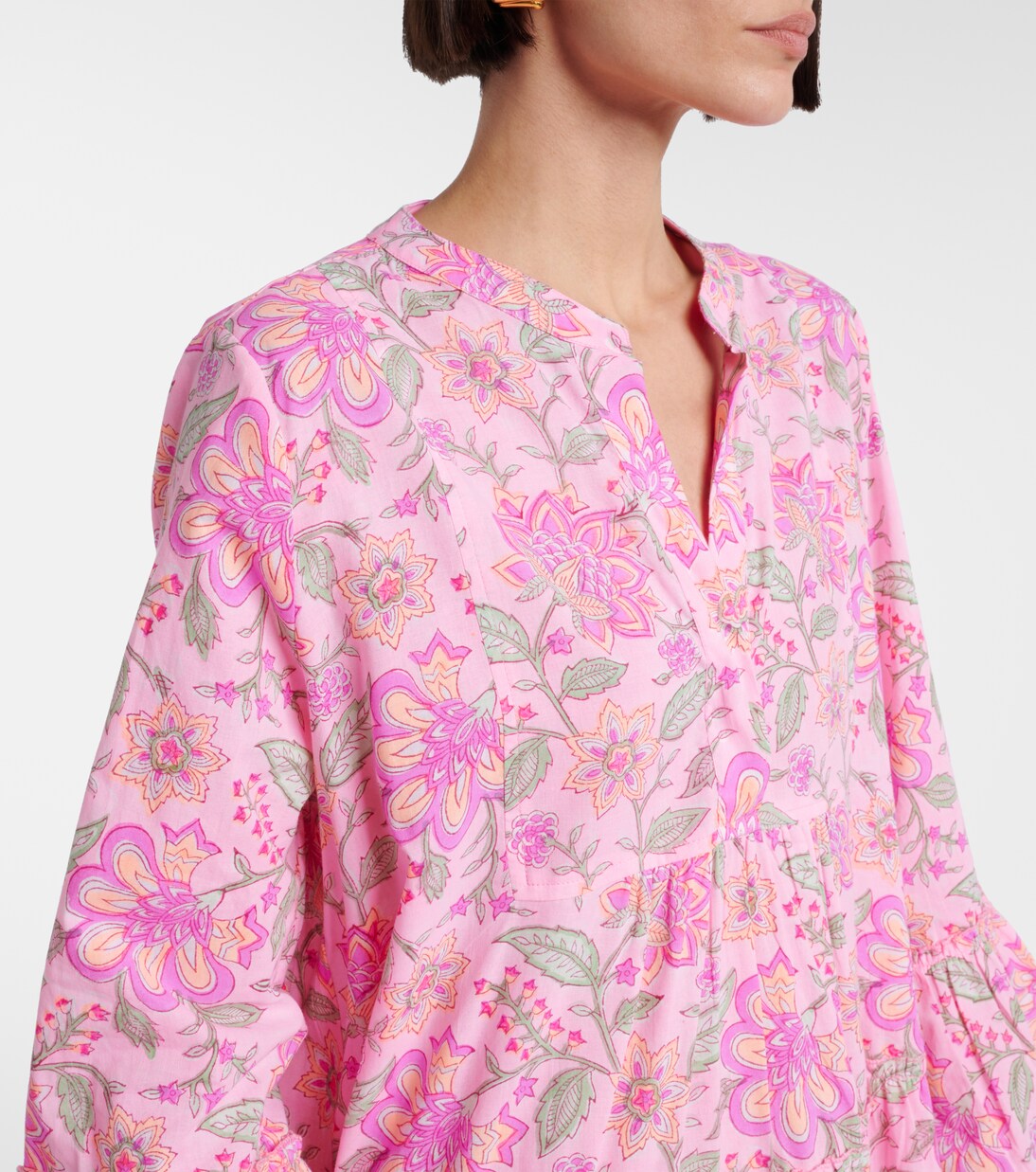 Robe imprimée en coton | Juliet Dunn