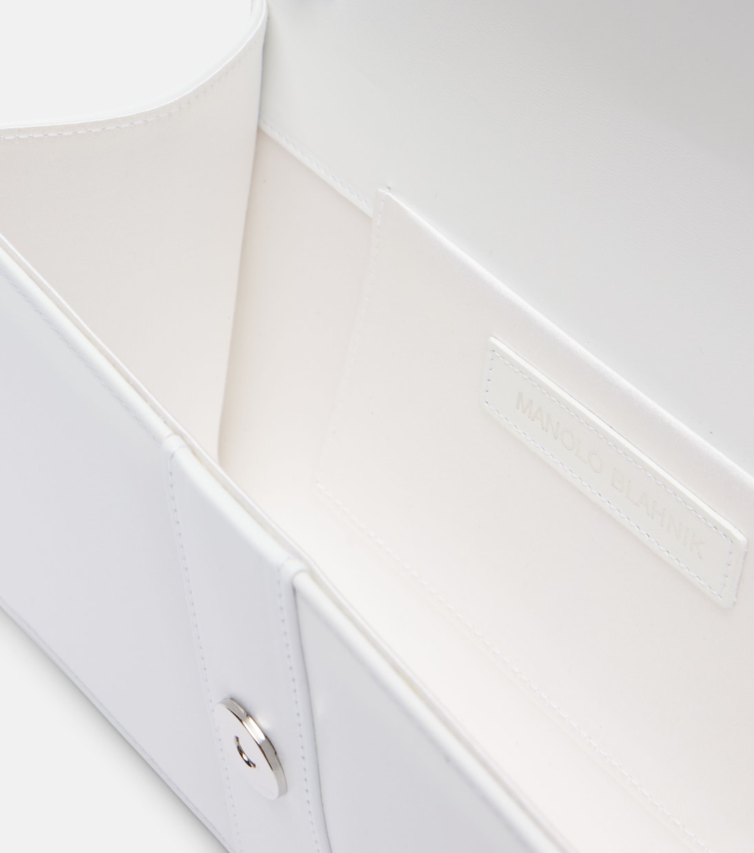 Clutch Maygot aus Leder | Manolo Blahnik