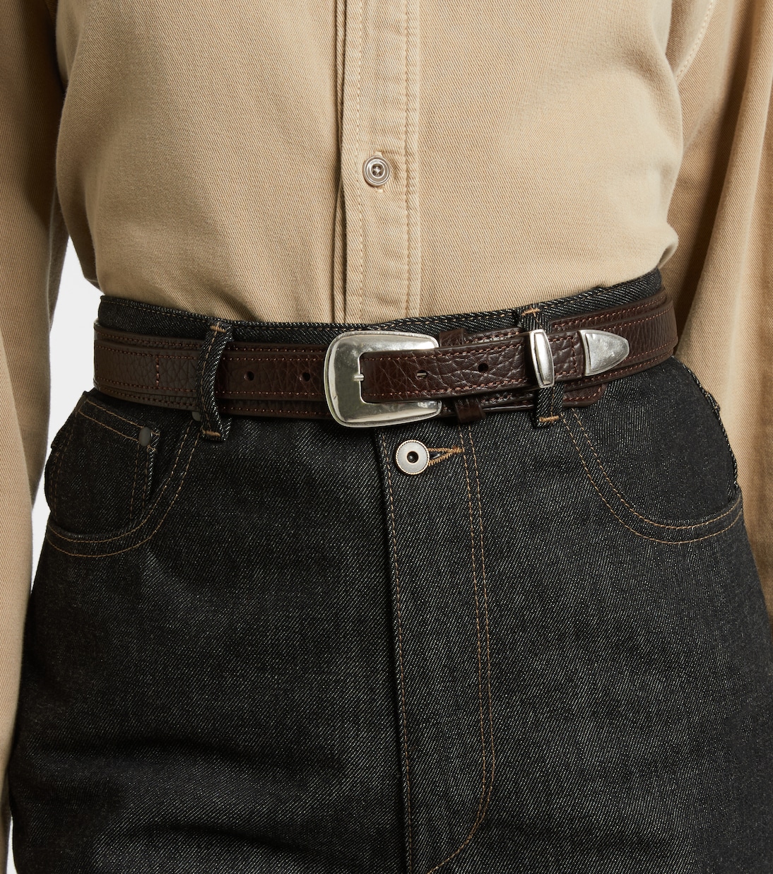 Leather belt | Lemaire