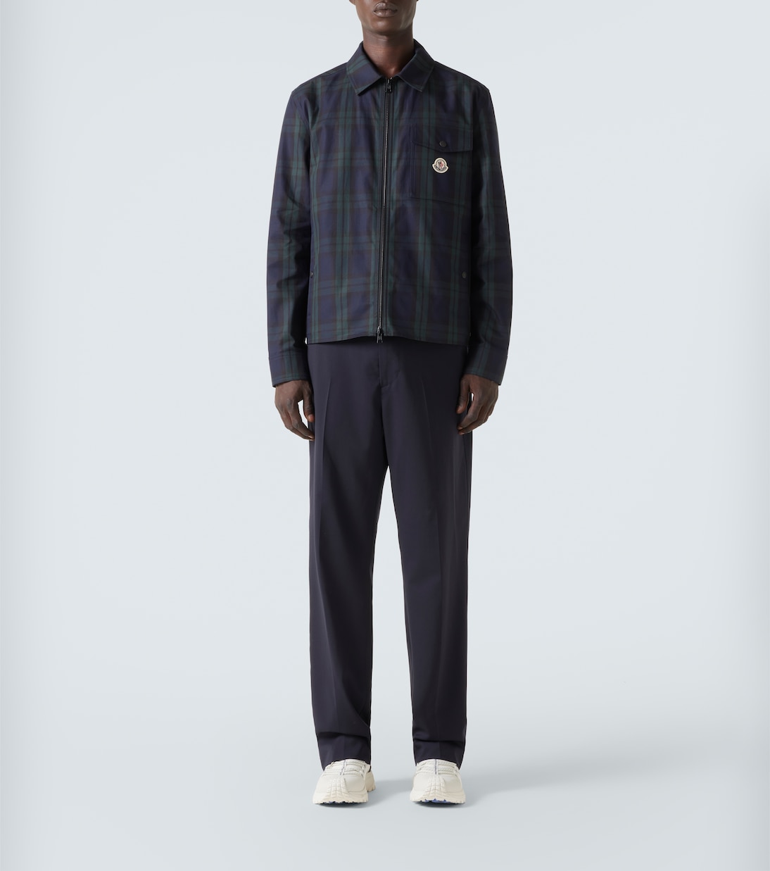 Giacca in cotone a quadri | Moncler