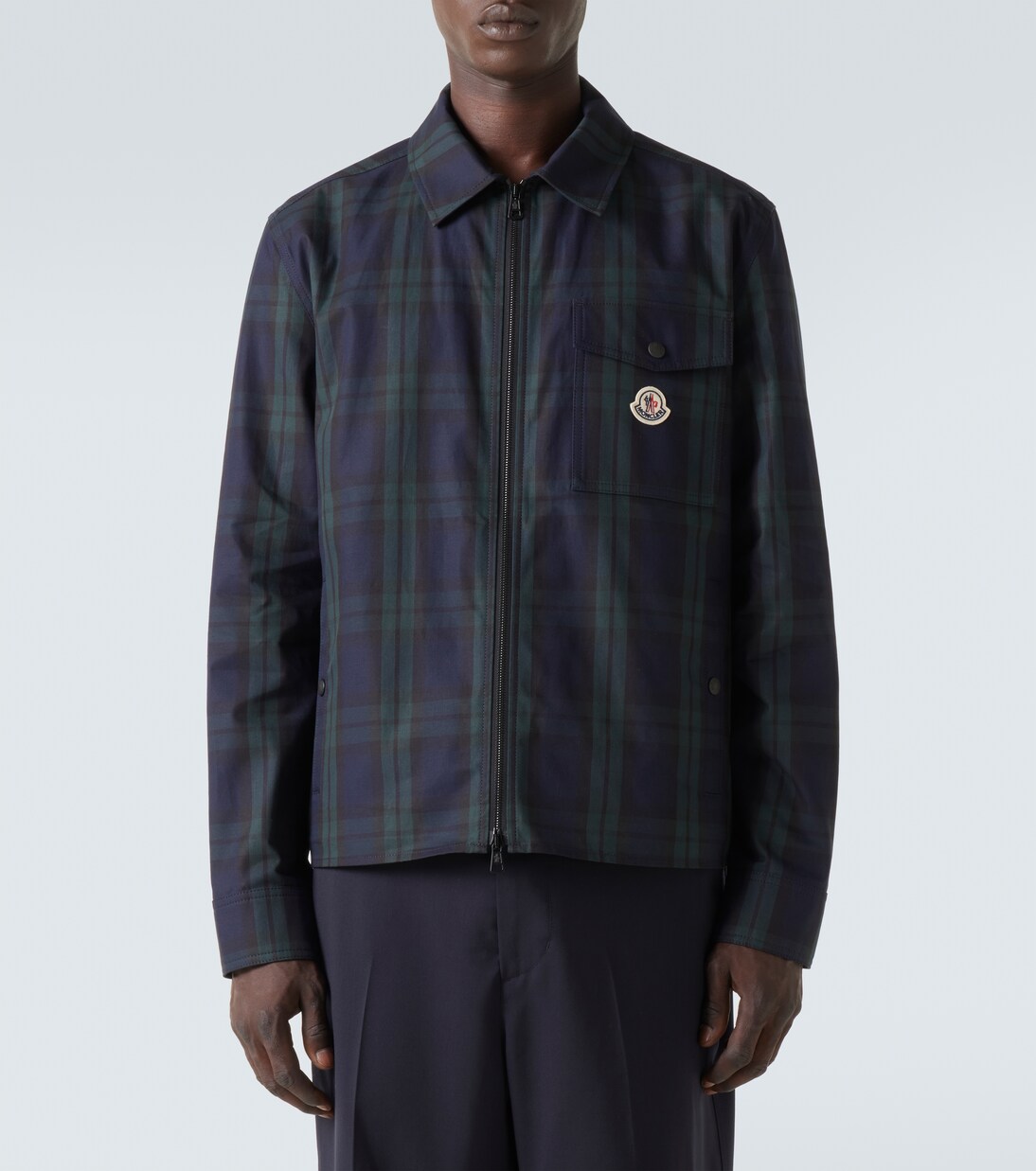 Giacca in cotone a quadri | Moncler