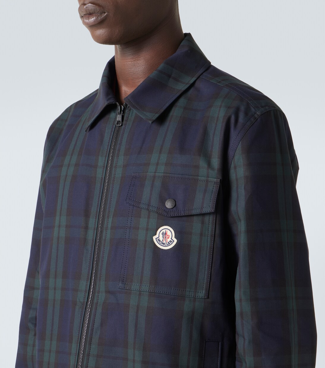 Giacca in cotone a quadri | Moncler
