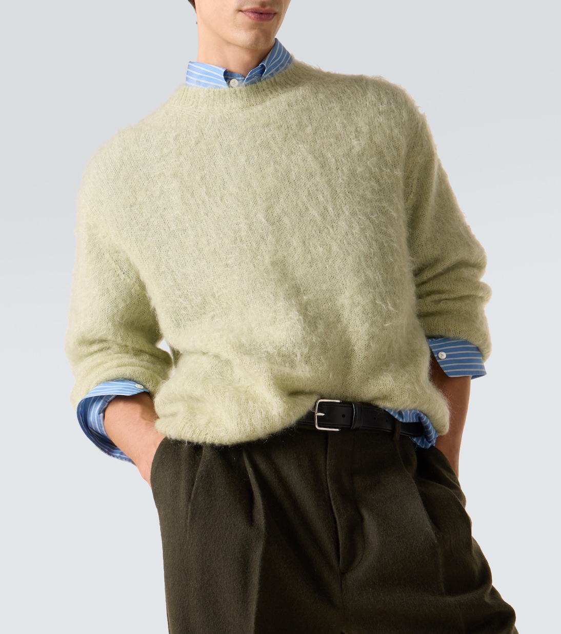 Mohair and wool sweater | Auralee