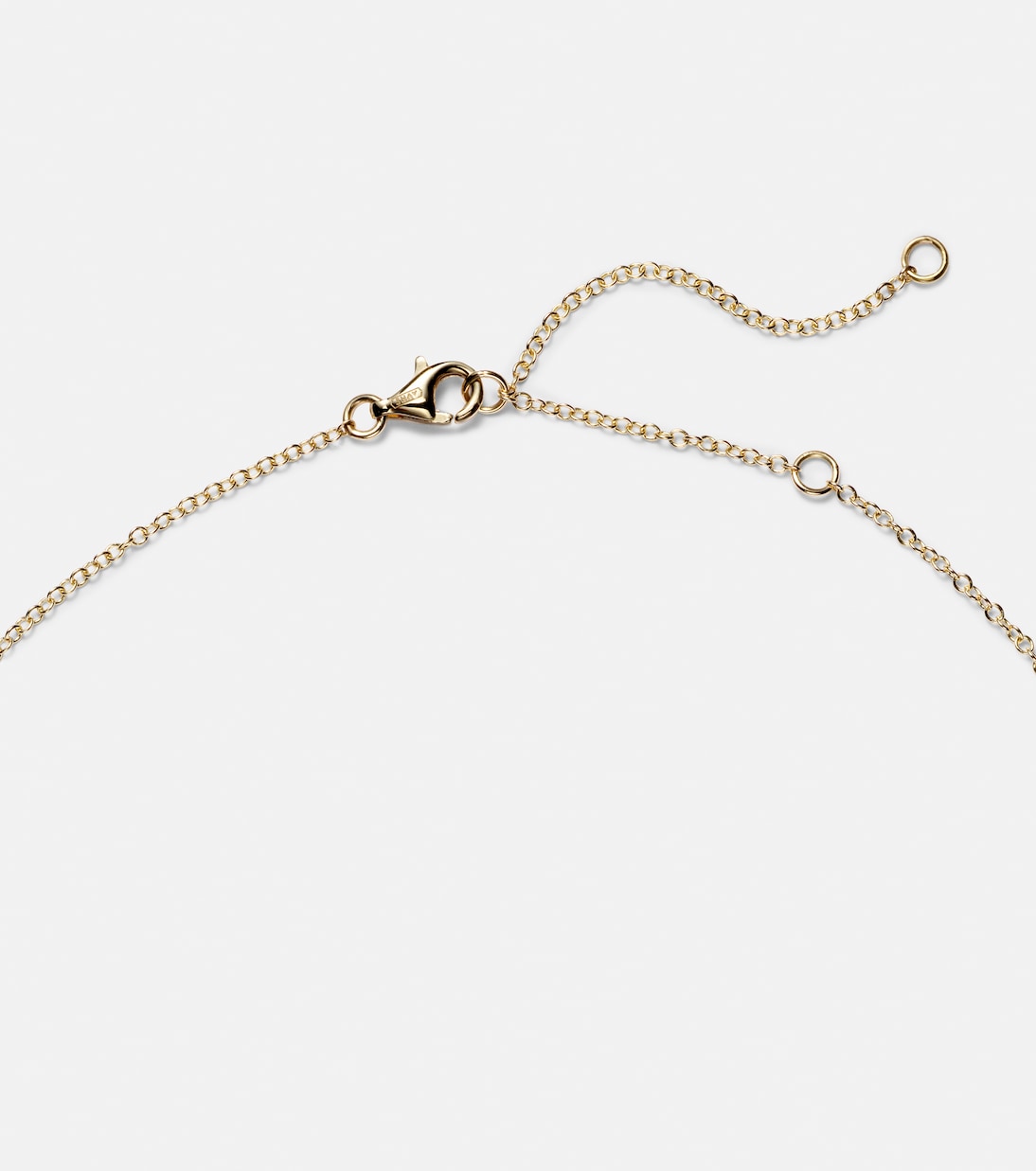 Collana Baby Heart in oro giallo 18kt con smeraldo | Shay Jewelry