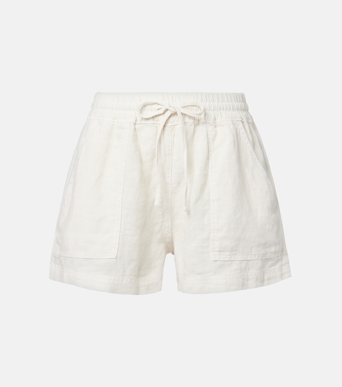 Sutton linen shorts | Velvet