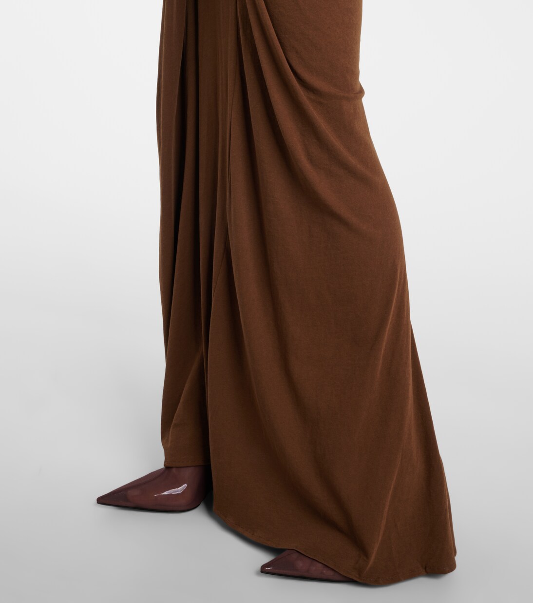 Robe longue Shroud en coton mélangé | Entire Studios