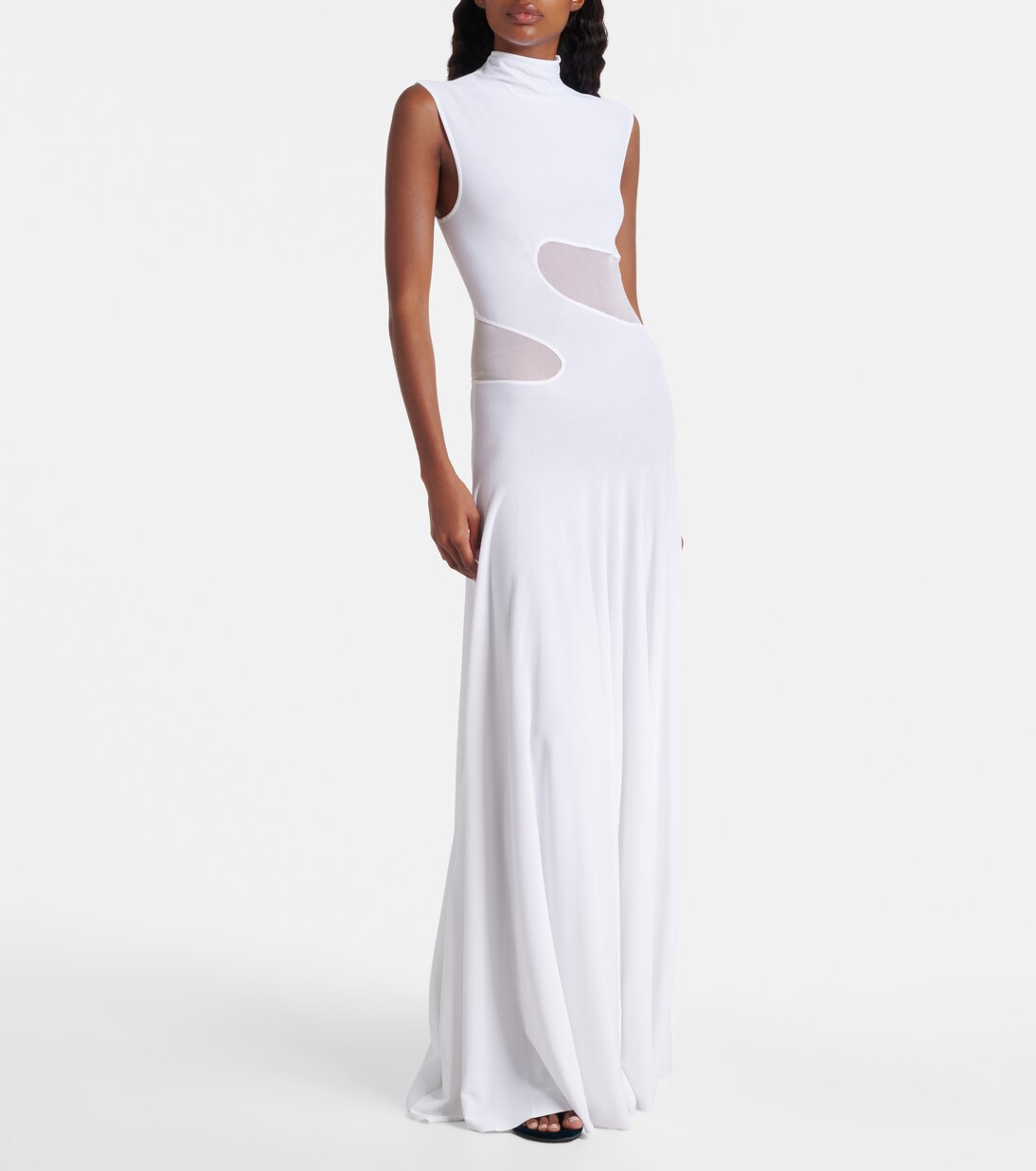 Turtleneck maxi dress  | Alaïa
