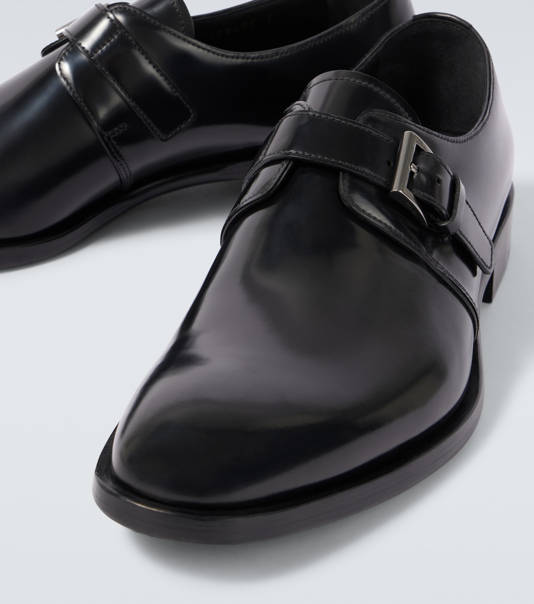 Monkstrap-Schuhe aus Leder | Prada