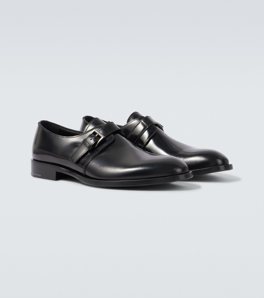 Monkstrap-Schuhe aus Leder | Prada