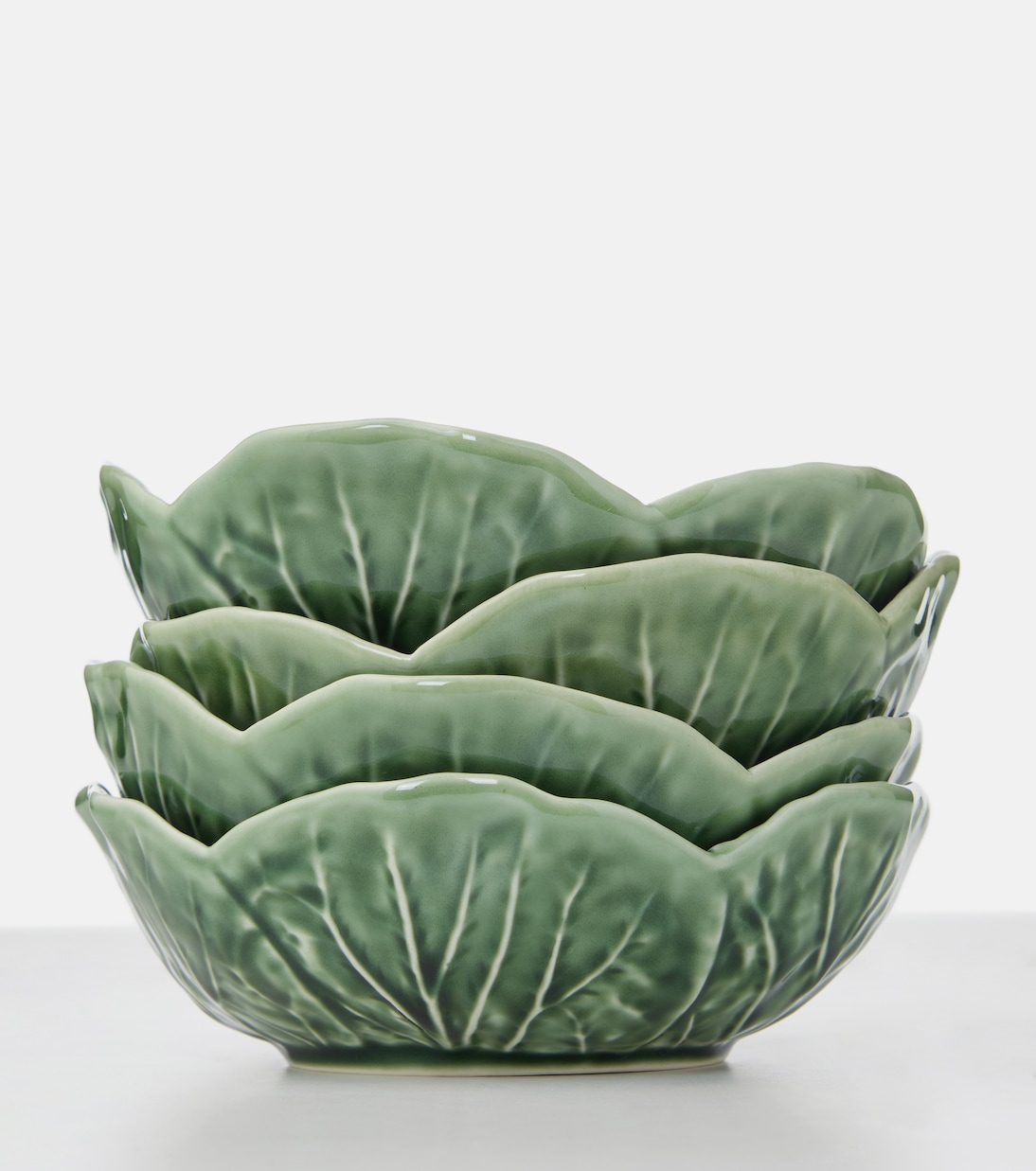 Cabbage set of 4 earthenware bowls | Bordallo Pinheiro