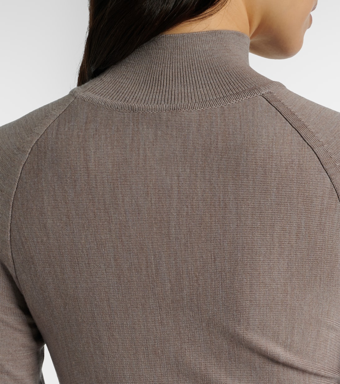 Ribbed-knit wool-blend minidress | Alaïa