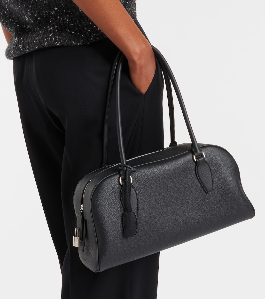 E/W India leather shoulder bag | The Row