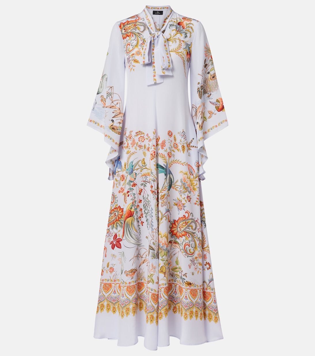 Vestido largo de seda floral | Etro