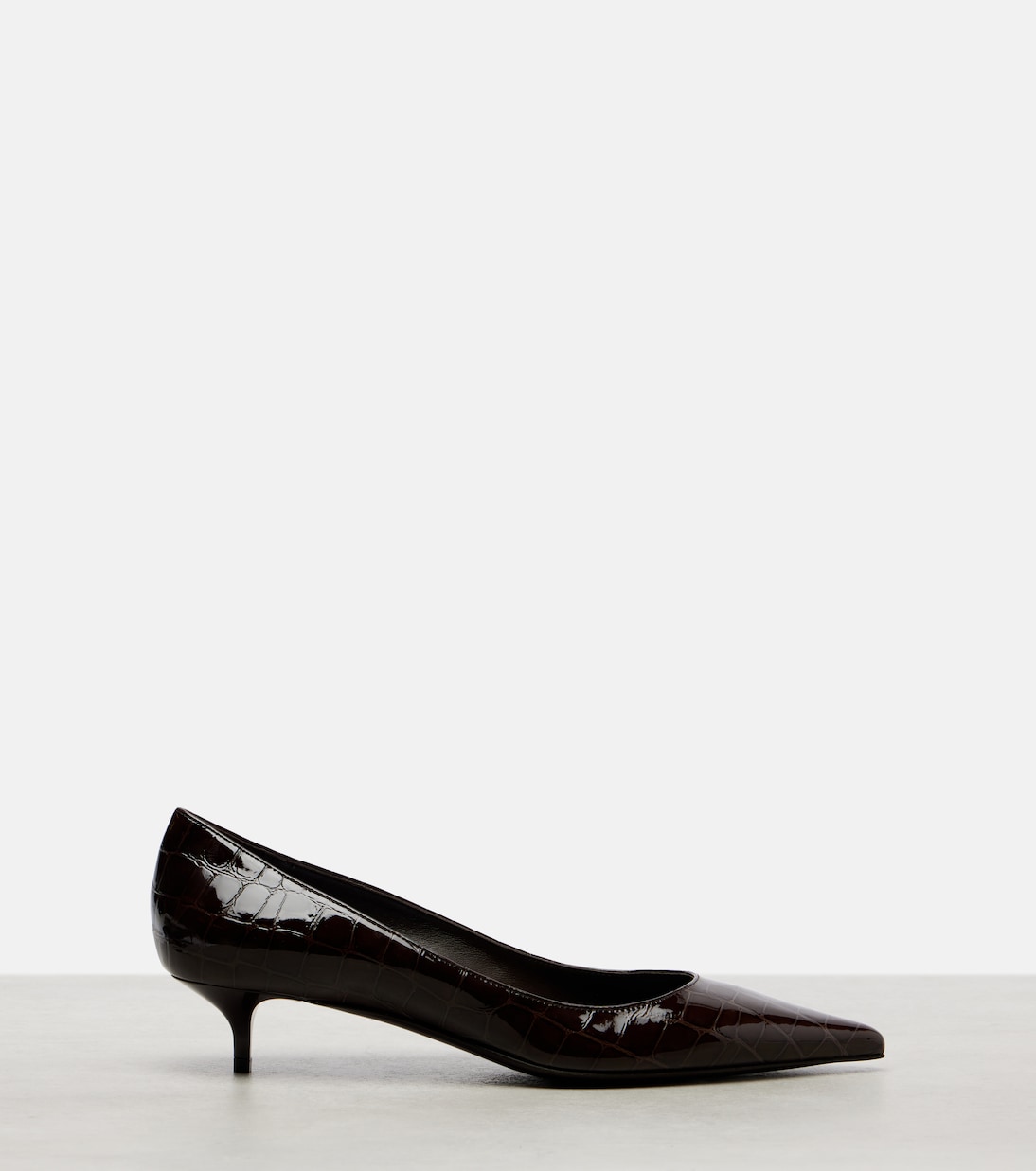 Amelia 35 croc-effect leather pumps | Jimmy Choo