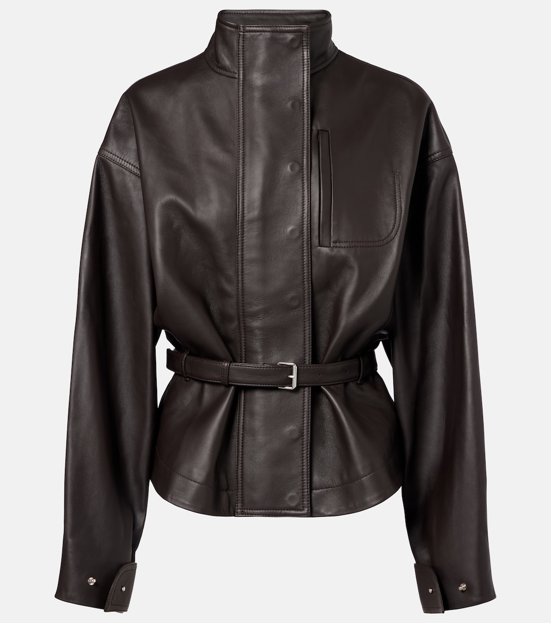 Ciro belted leather jacket | Jacquemus