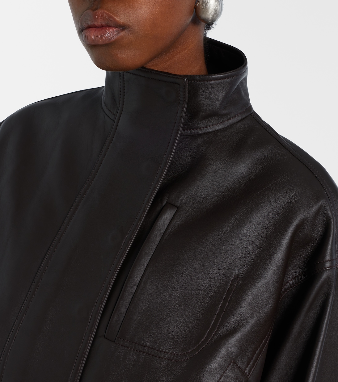 Ciro belted leather jacket | Jacquemus