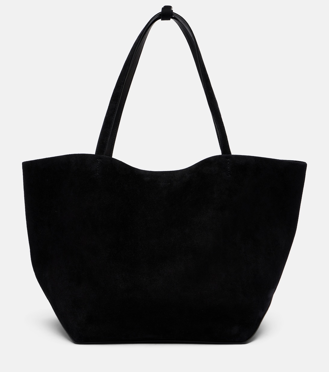 Tote Bag Park Three Edge aus Veloursleder | The Row