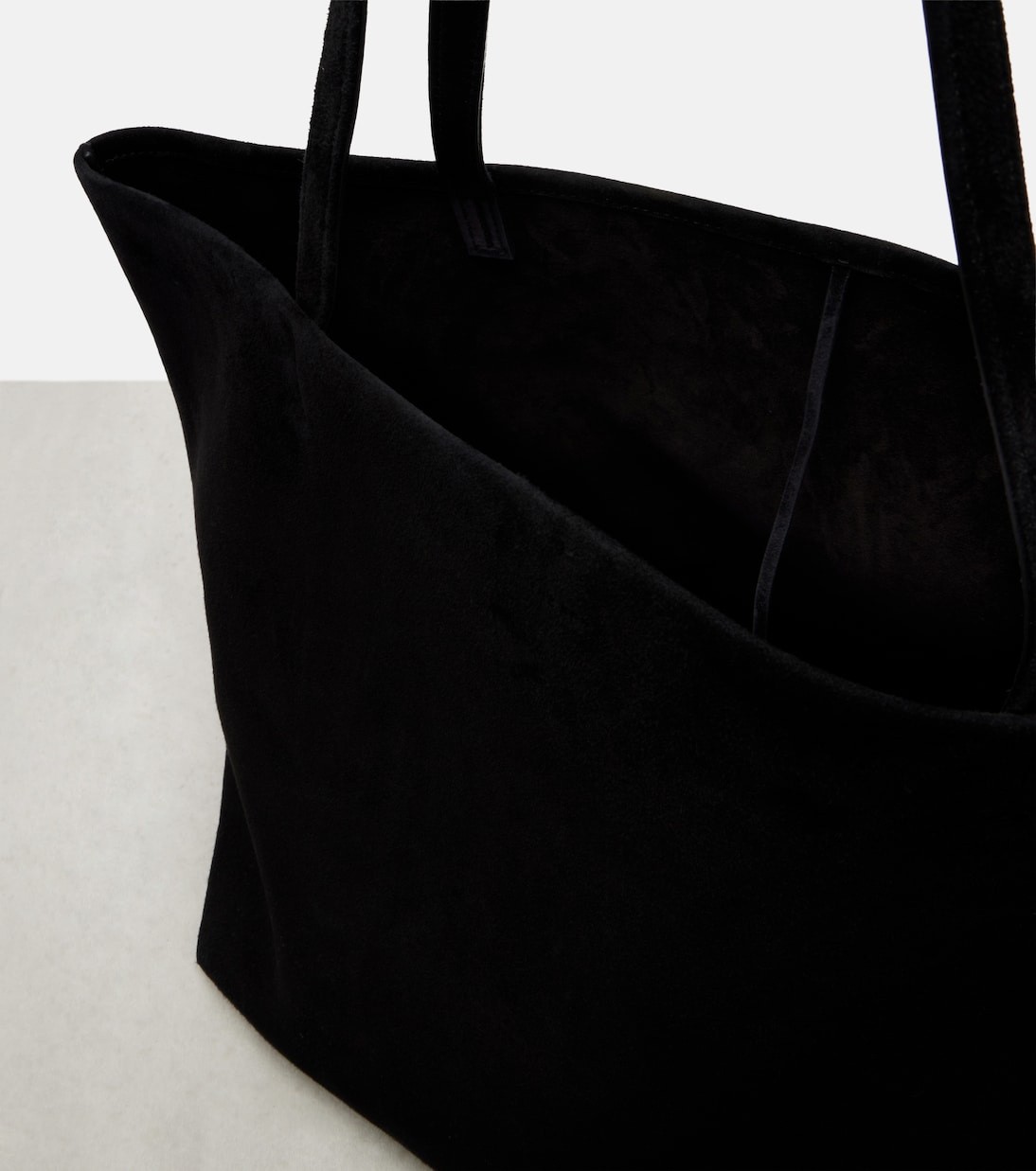 Tote Bag Park Three Edge aus Veloursleder | The Row