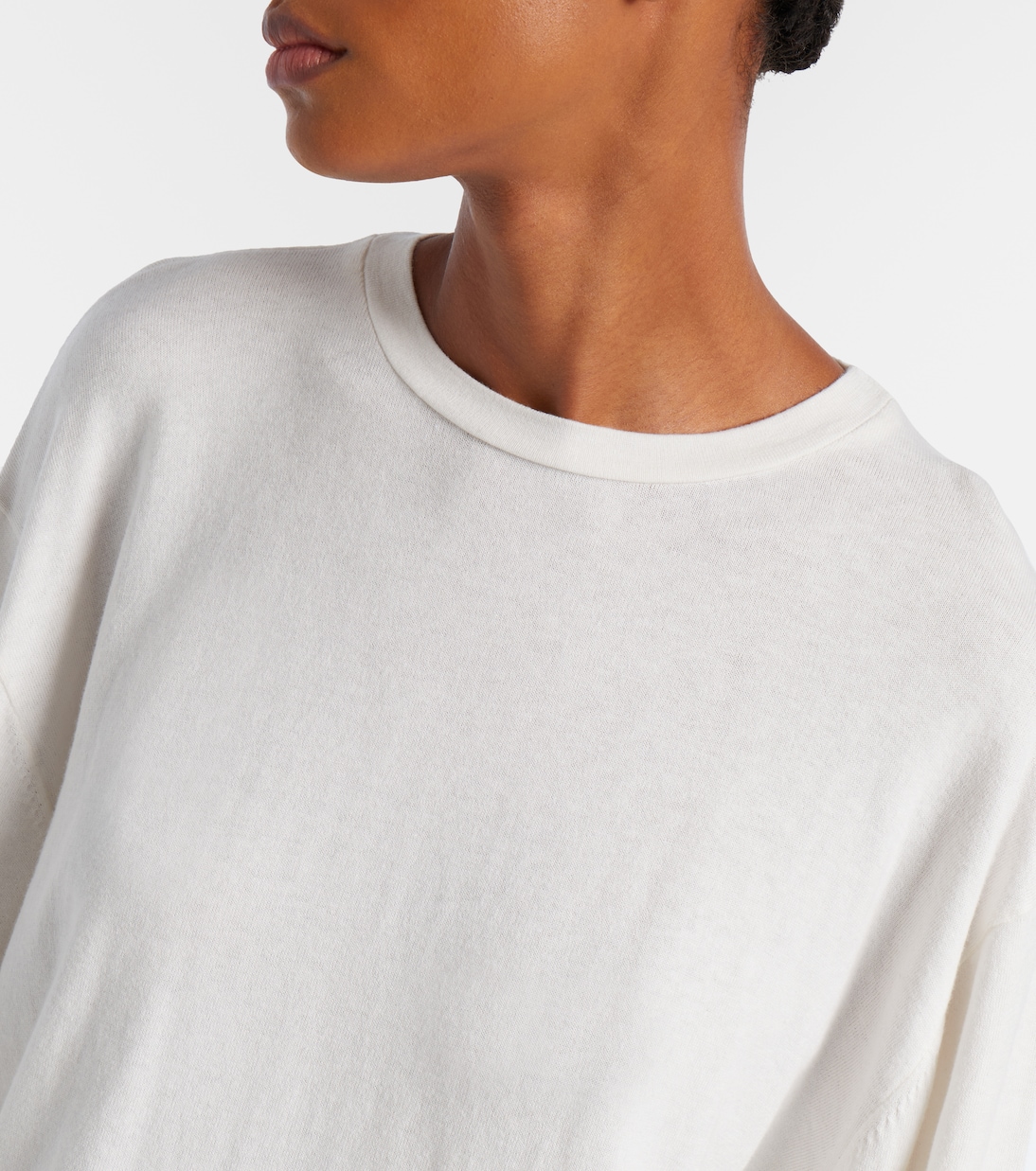 Top N°452 Rock in cotone e cashmere | Extreme Cashmere