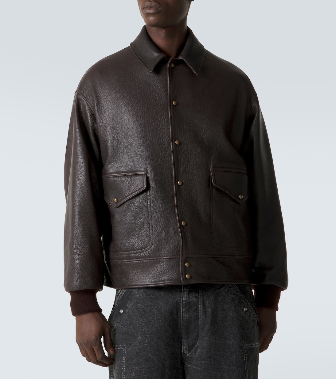 A-1 leather blouson jacket | A.Presse