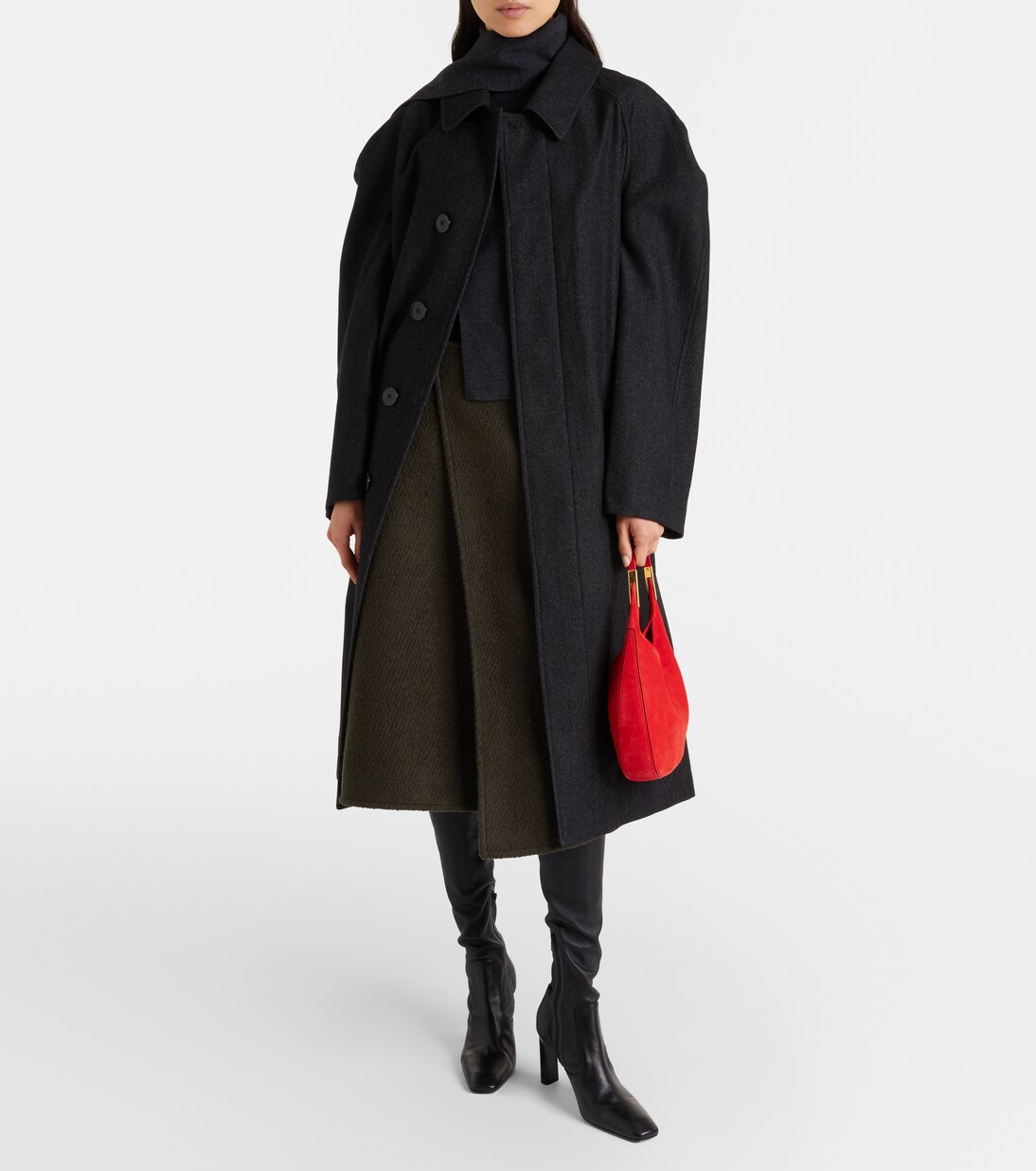 Florence Small suede shoulder bag | Savette