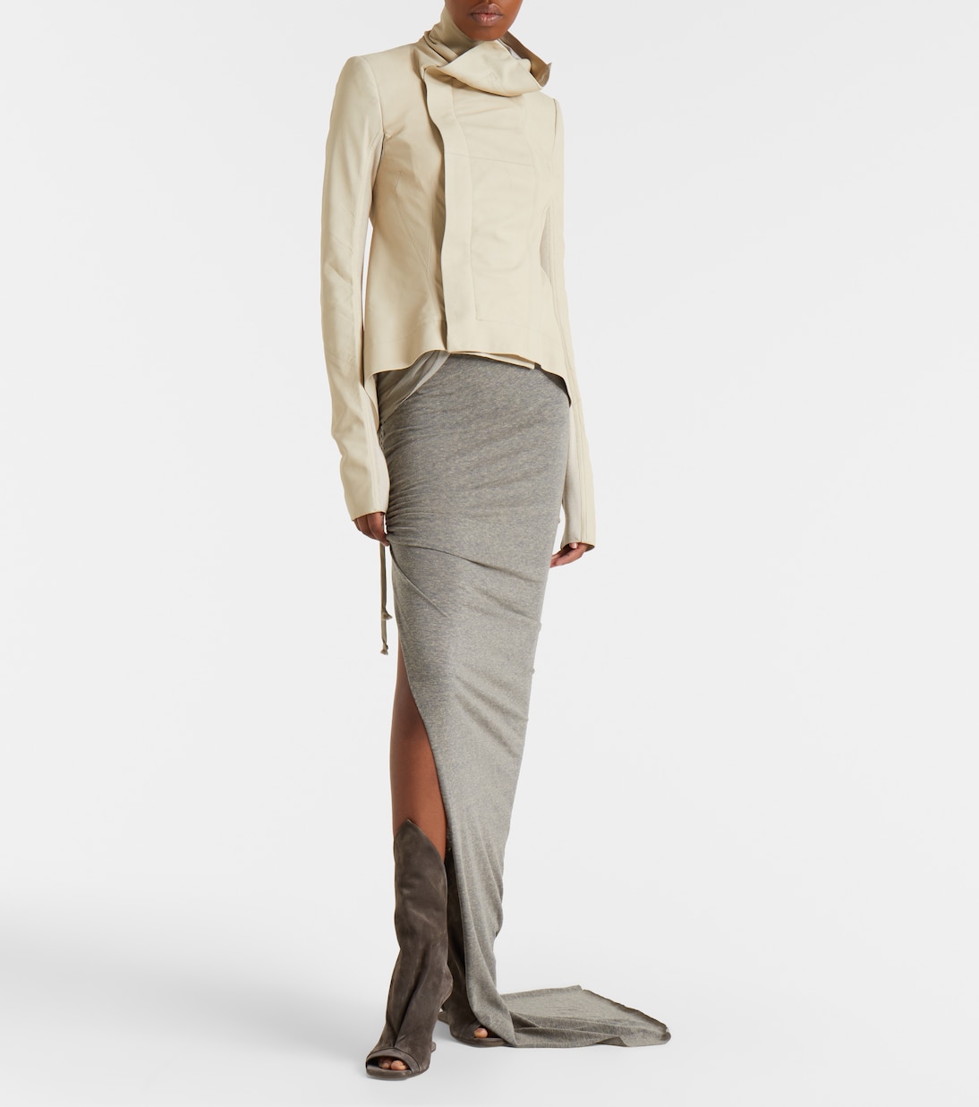 Naska leather biker jacket | Rick Owens